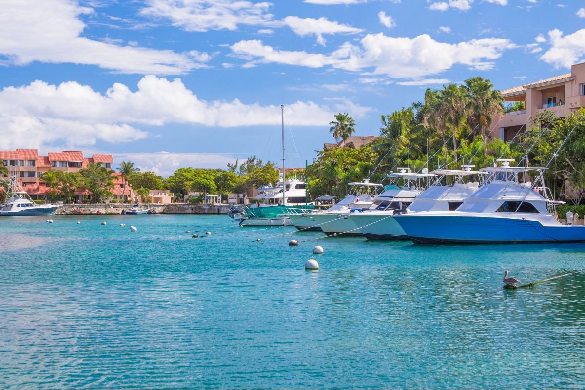Puerto Aventuras marina in Riviera Maya