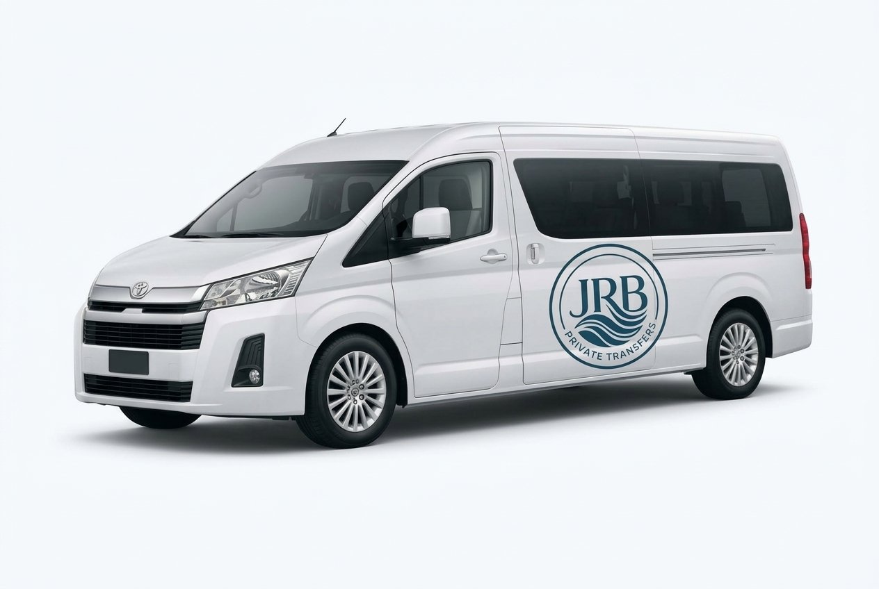 JRB private van for up to 10 passengers – Toyota Hiace